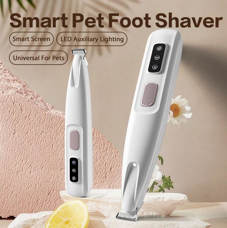 2025 New Pet Paw Trimmer 1Pack,Rechargeable Quiet Hair Trimmer