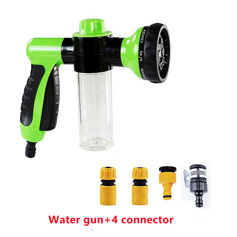 Multi-function  Car Household High Pressure Foam Pot Water Gun Set