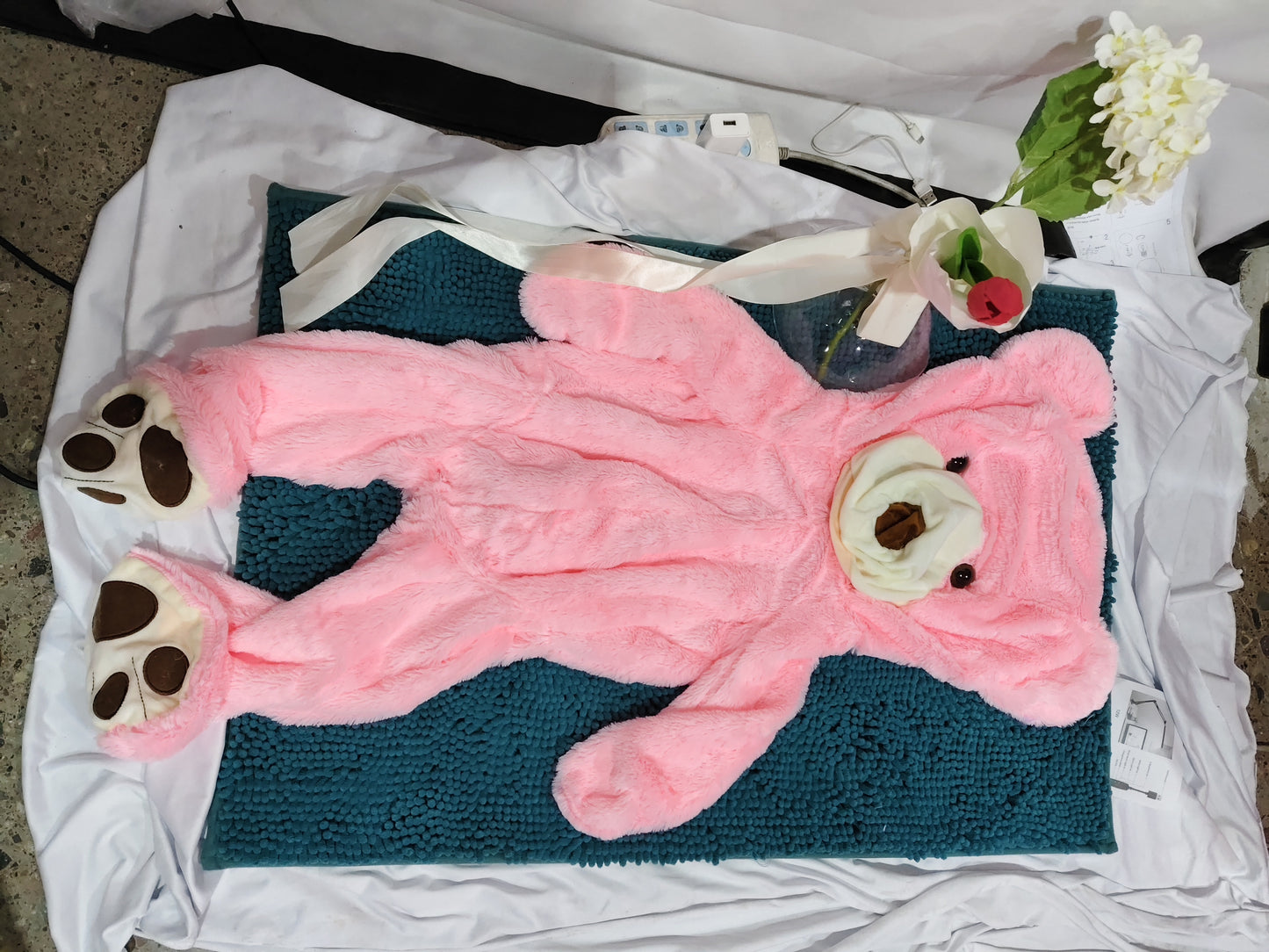 Giant Teddy Bear Plush Toy Huge  Soft Toys  Leather Shell