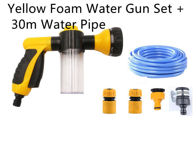 Multi-function  Car Household High Pressure Foam Pot Water Gun Set
